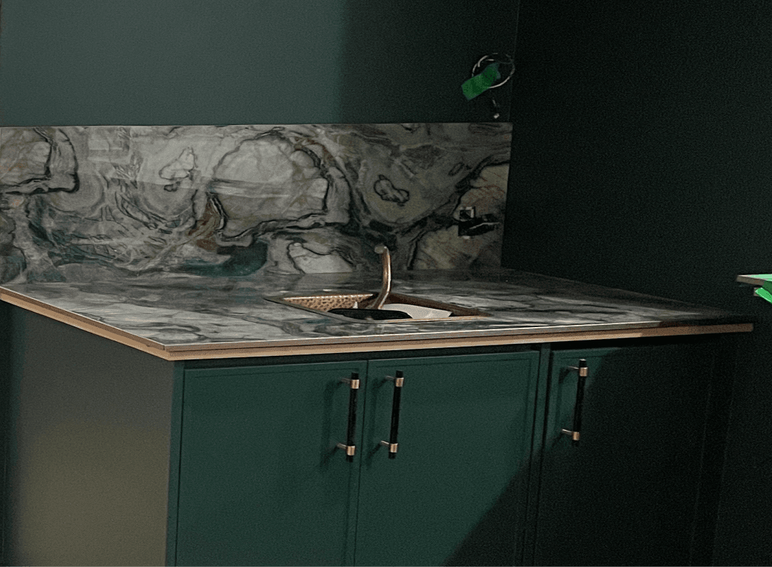 Completed tile project