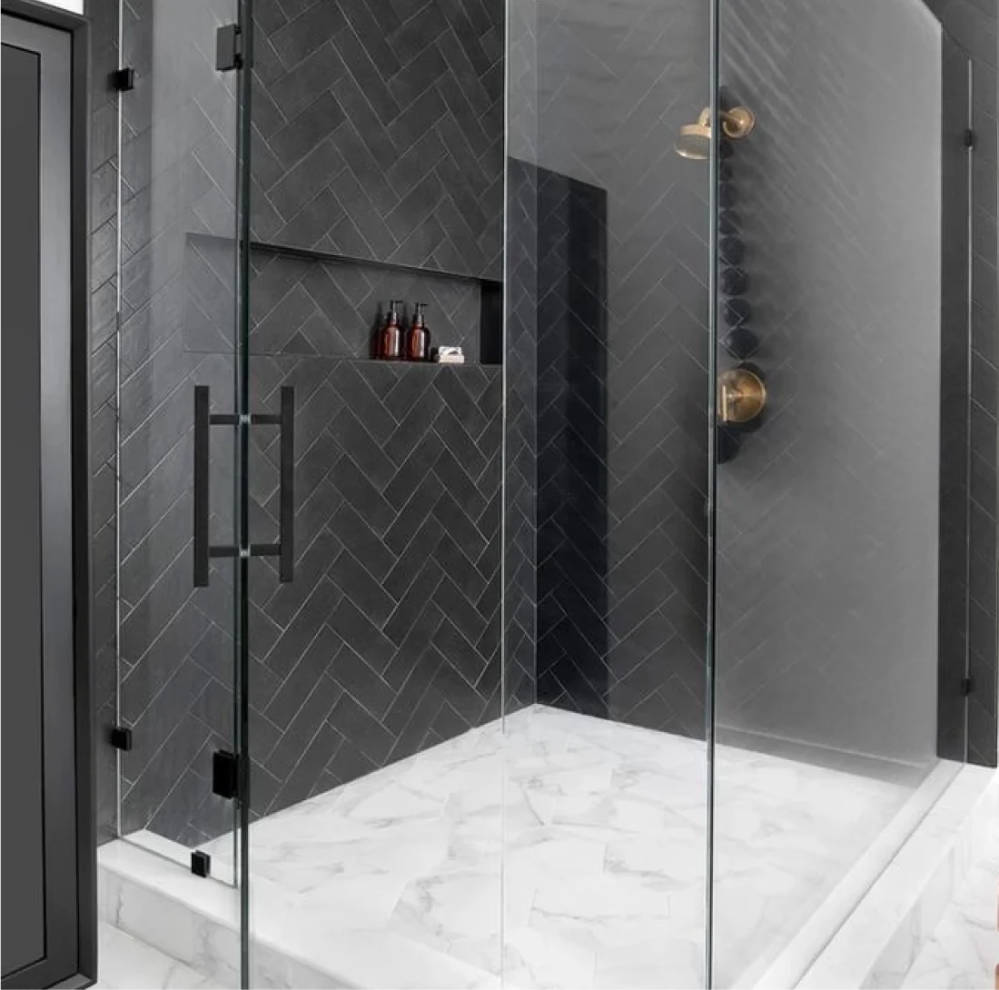 Bathroom tiling