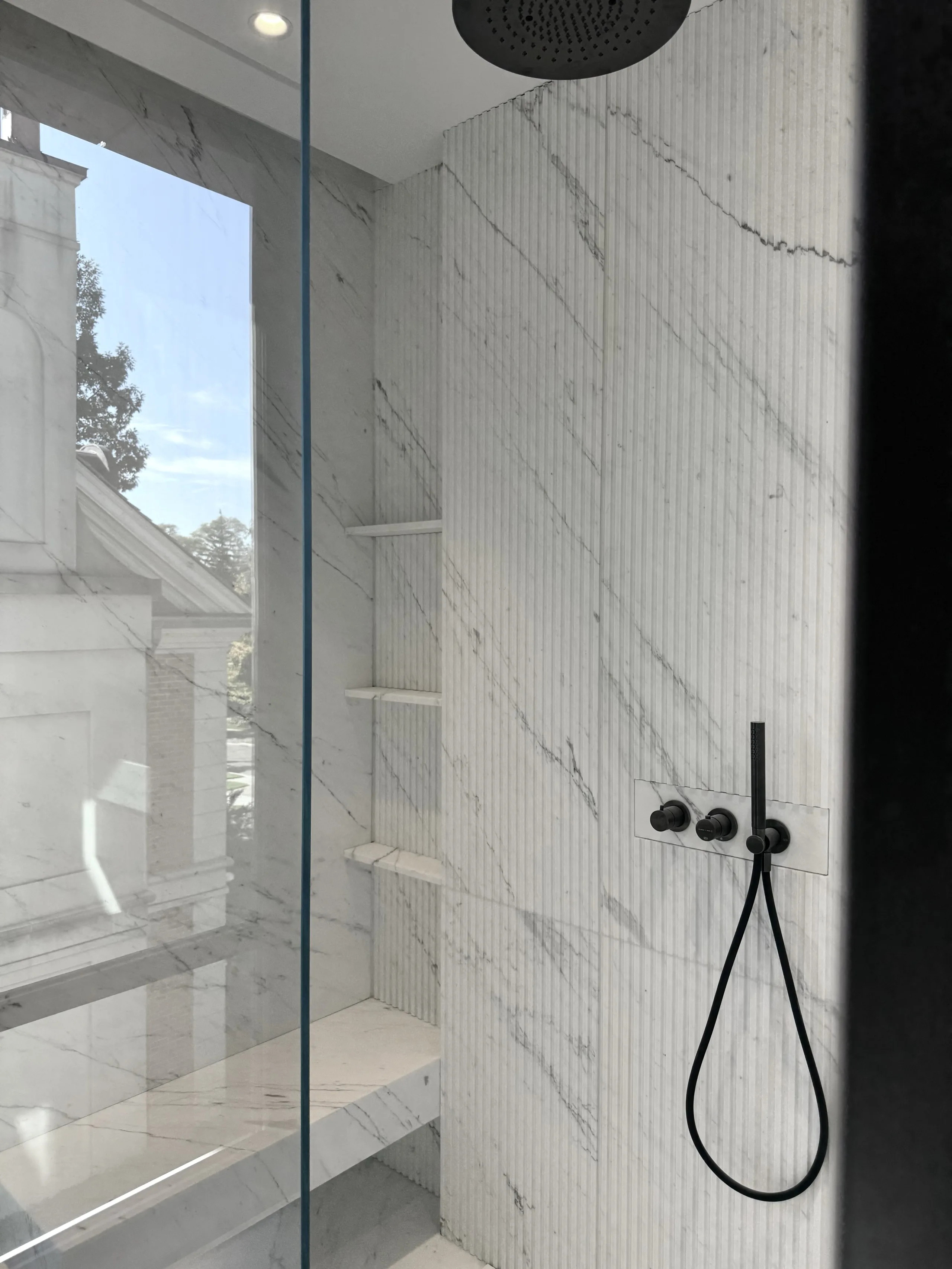 Shower tiling